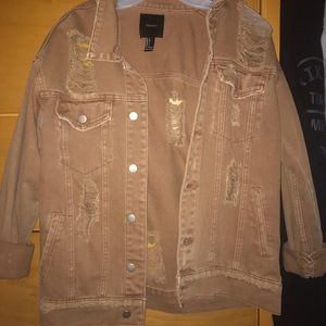 Distressed Jean Jacket